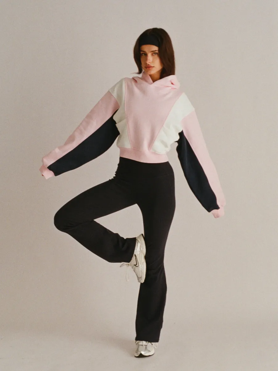 the 3-tone 100% organic cotton hoodie 5