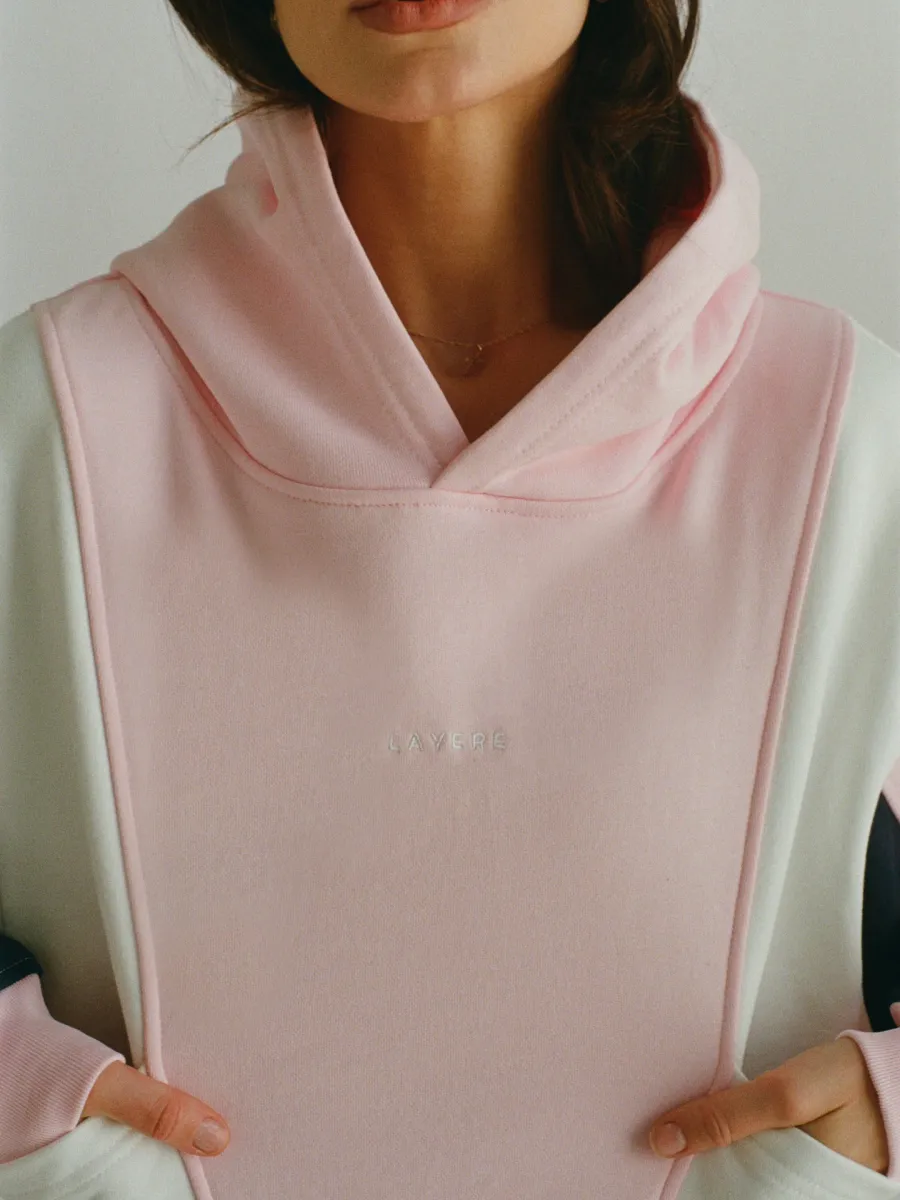 the 3-tone 100% organic cotton hoodie 6