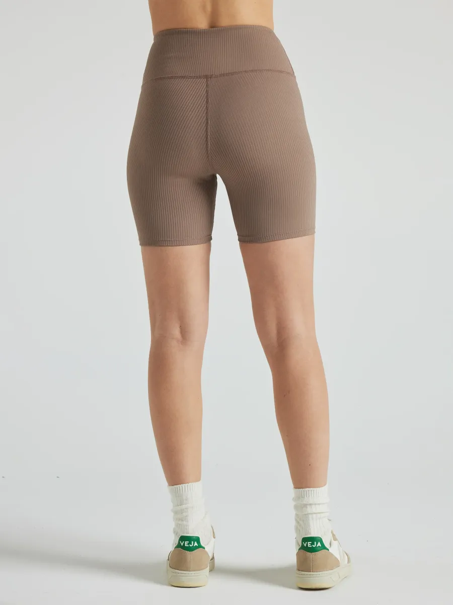 In Motion Ribbed Biker Short 4
