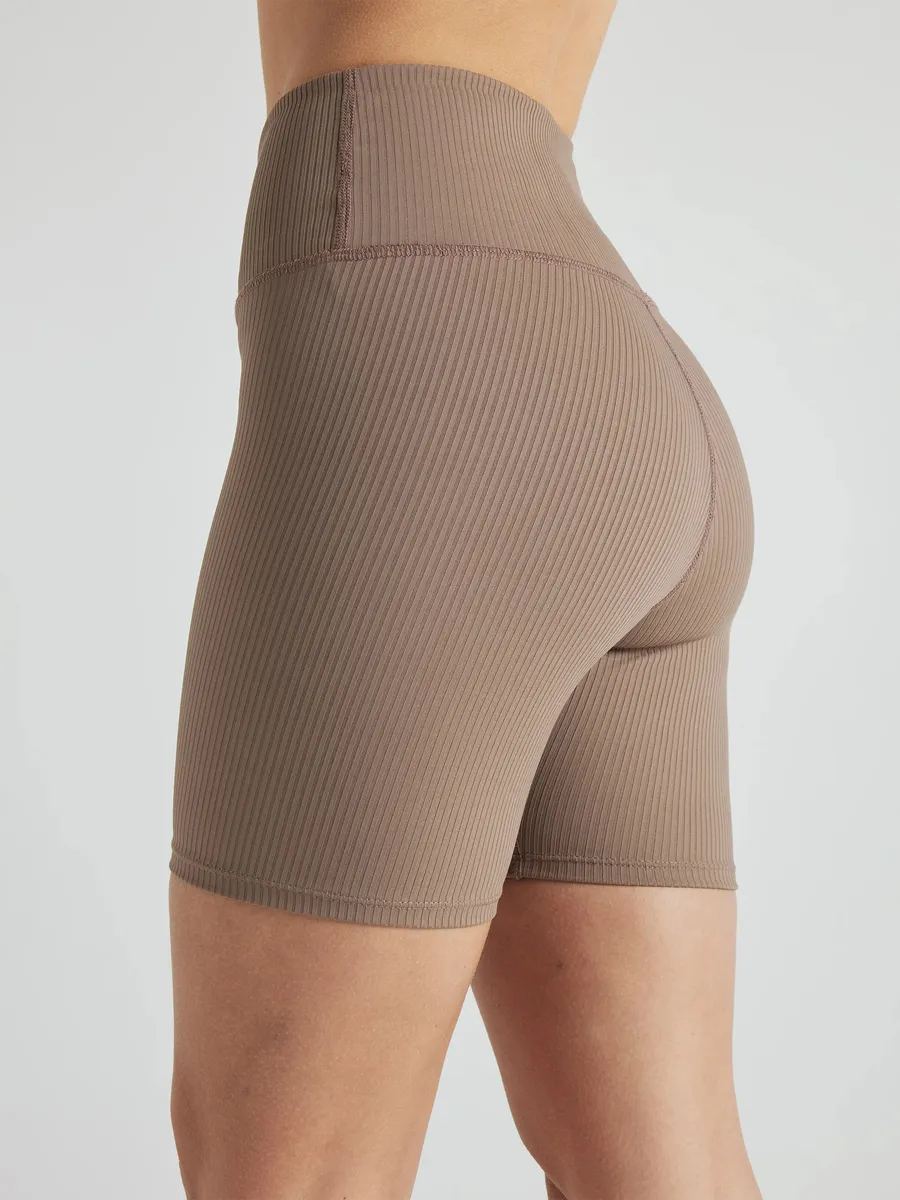 In Motion Ribbed Biker Short 6