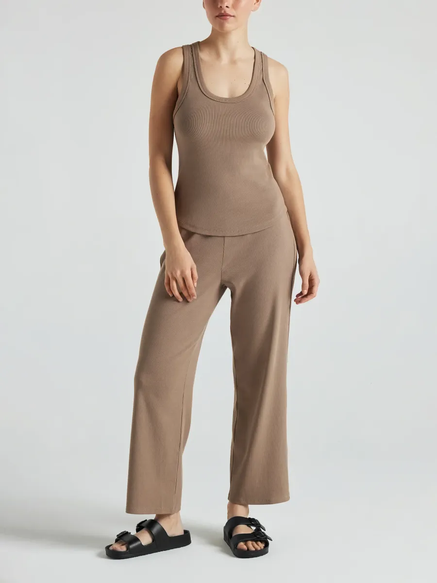 Off-Duty Ribbed Lounge Pant 5