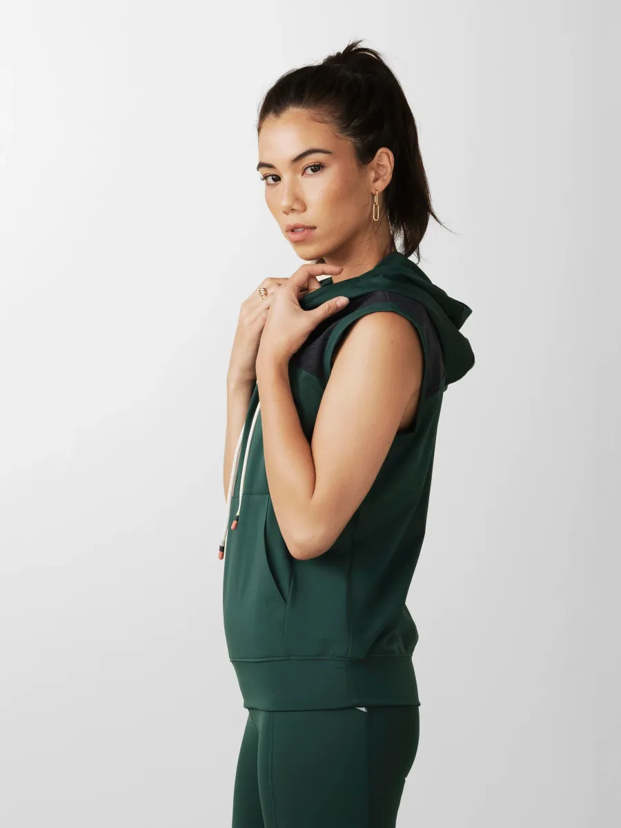 Sleeveless Warm Up Hoodie 4