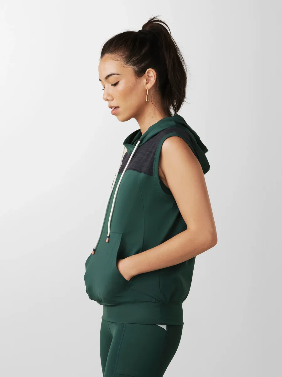 Sleeveless Warm Up Hoodie 5