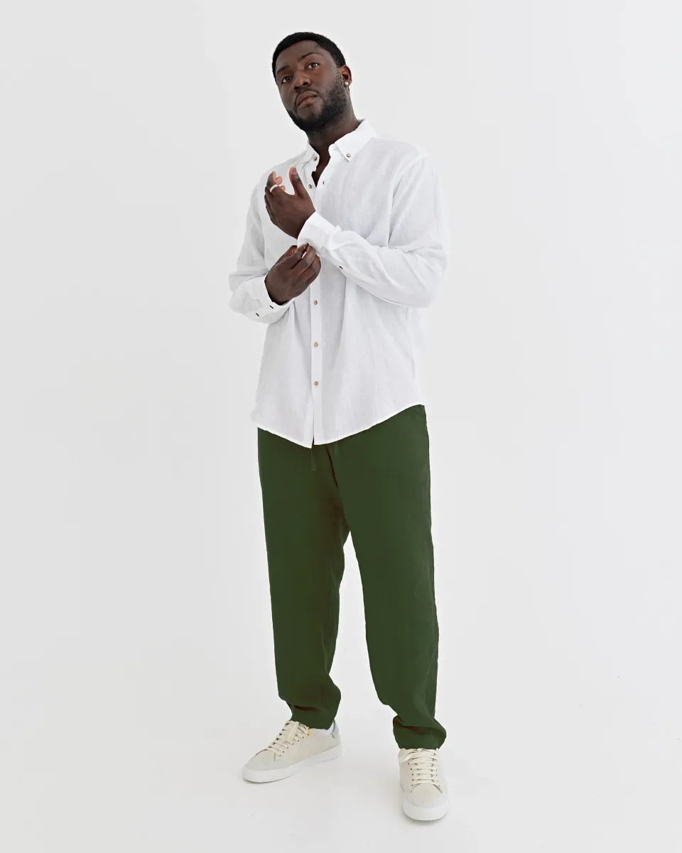 LAST CHANCE: Men's linen pants PALERMO 7