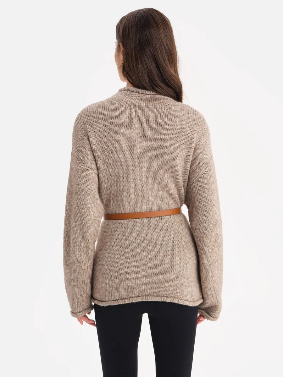 Luxe Alpaca Rollneck Sweater 5