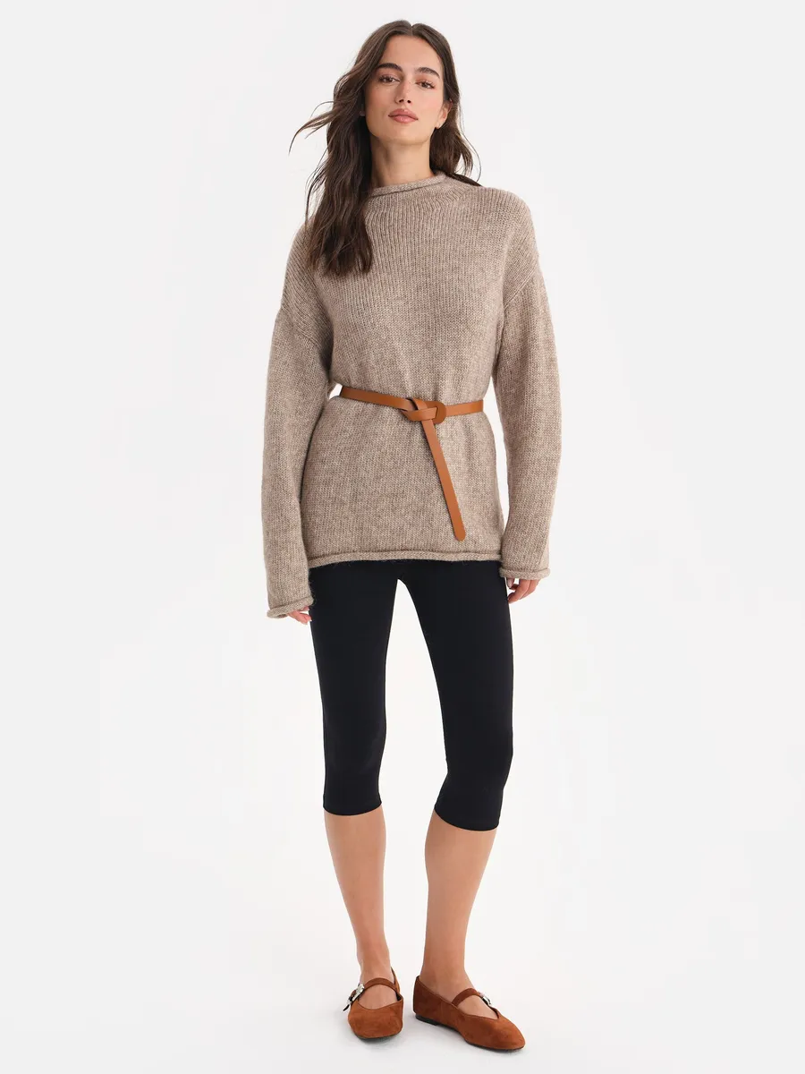 Luxe Alpaca Rollneck Sweater 7