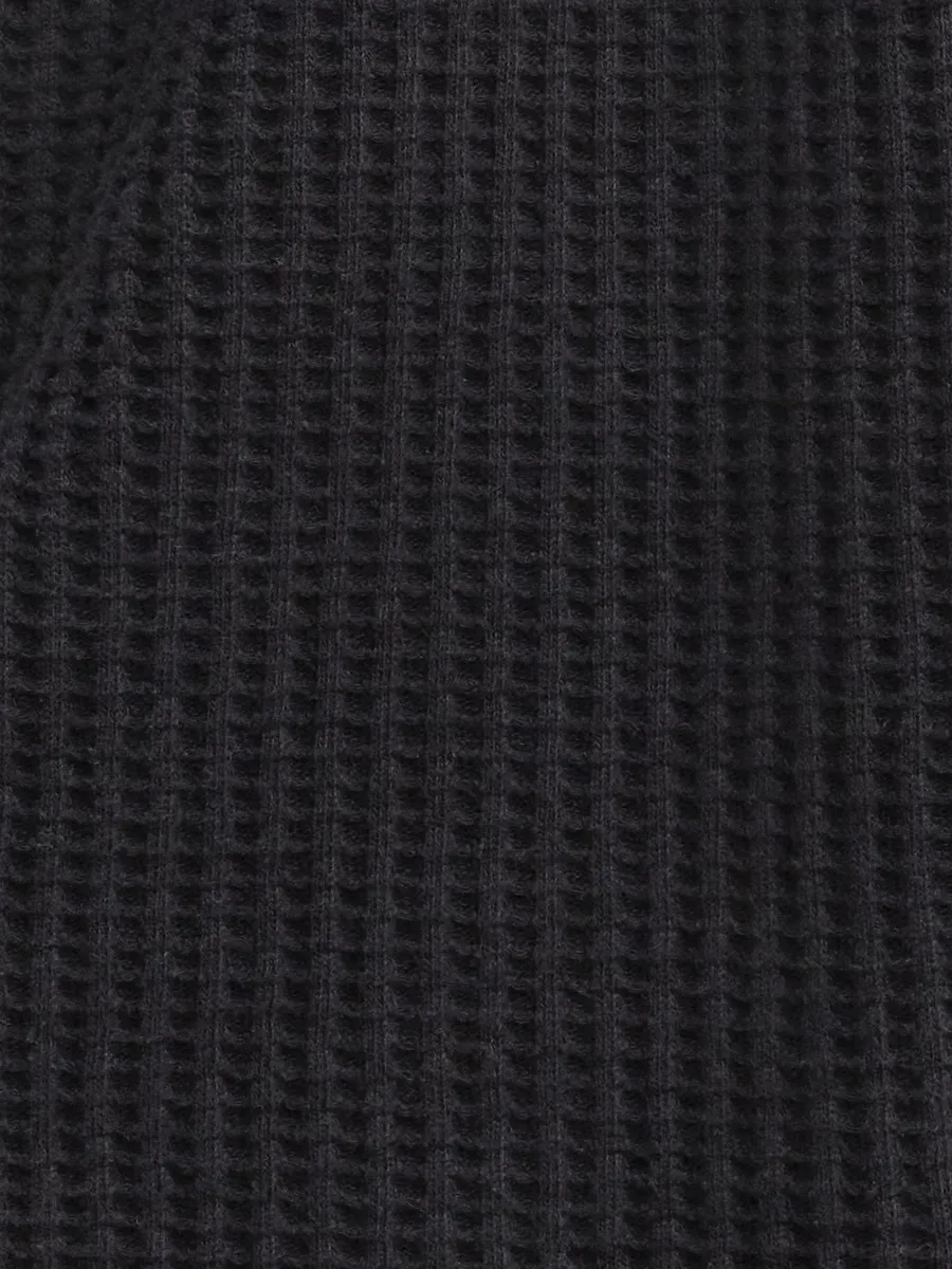 Men's Organic Waffle Crew 6