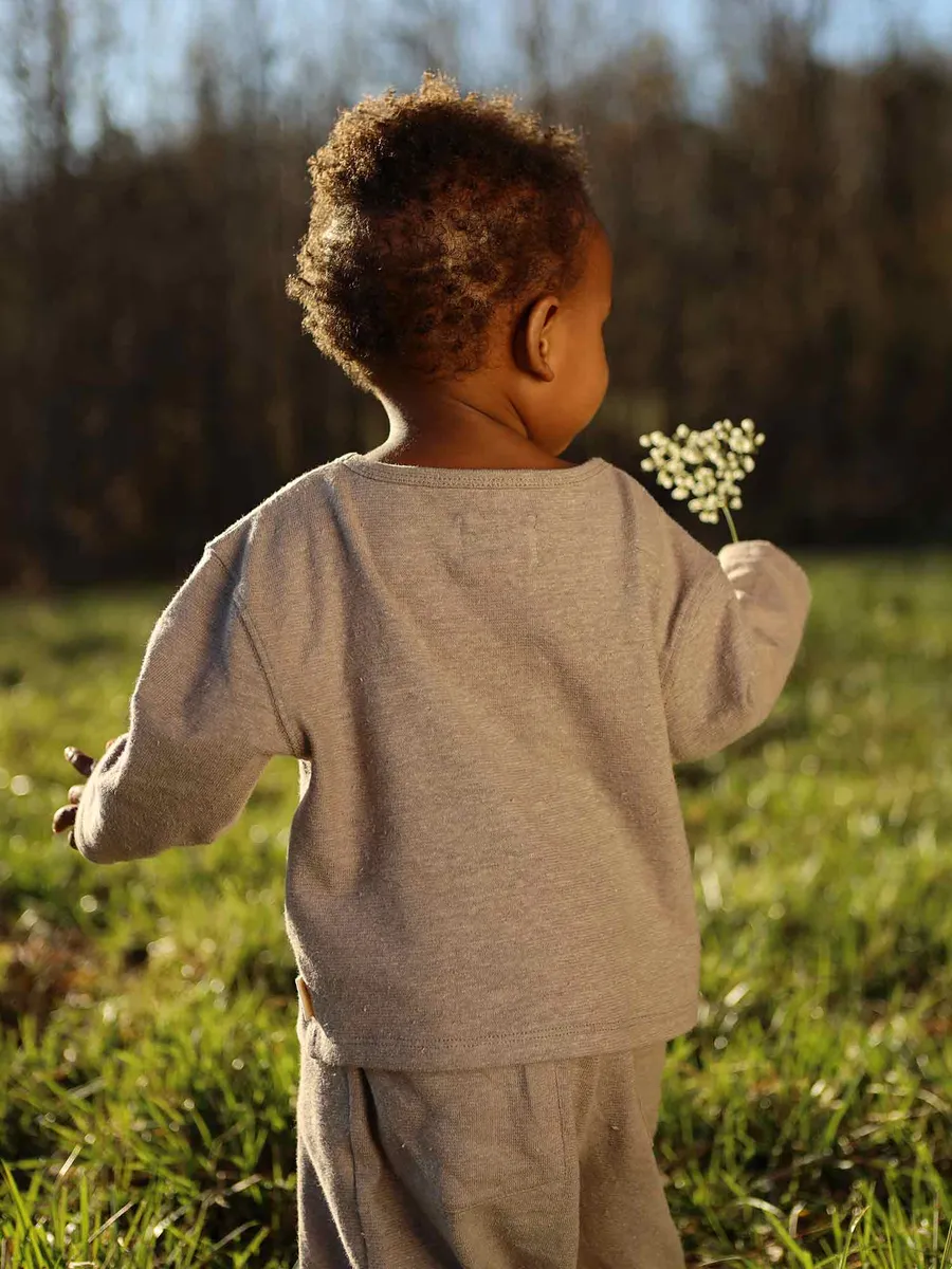 Mini Regenerative Hemp Wide Leg Pant 5