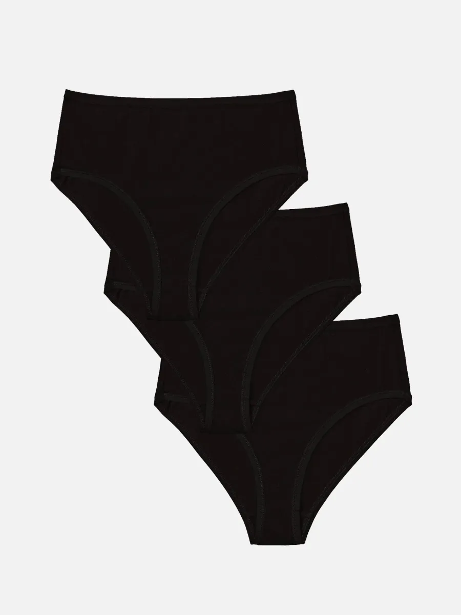 Organic Comfort High Waist Brief 3 Pack 2