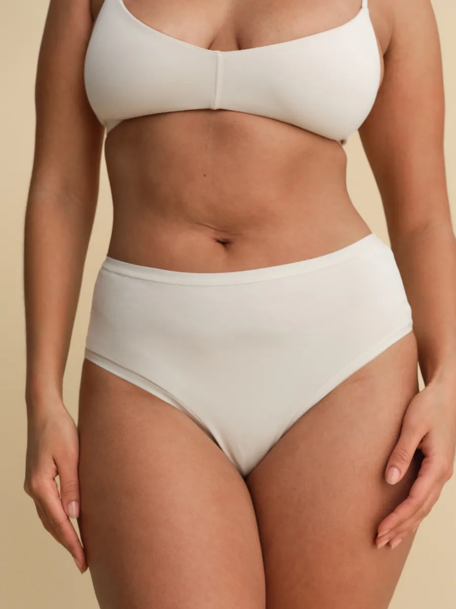 Organic Comfort High Waist Brief 2