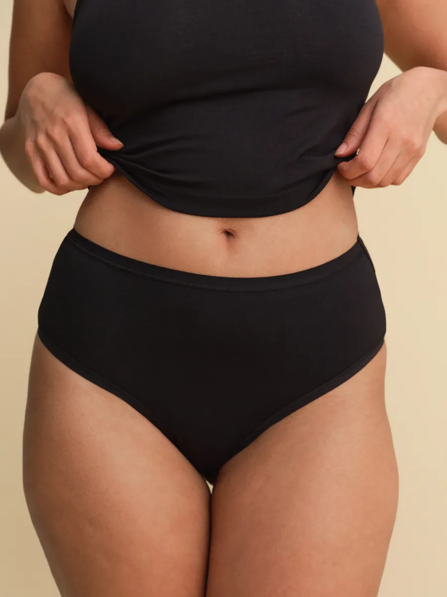 Organic Comfort High Waist Brief 2