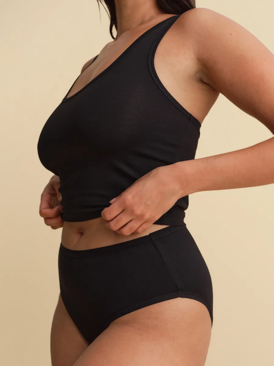 Organic Comfort High Waist Brief 5