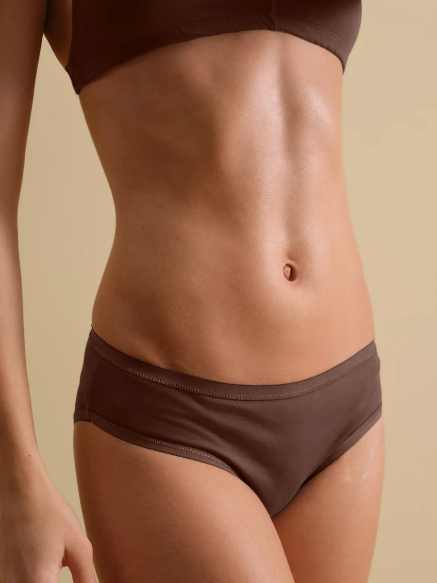 Organic Comfort Mid Rise Bikini 3 Pack 3