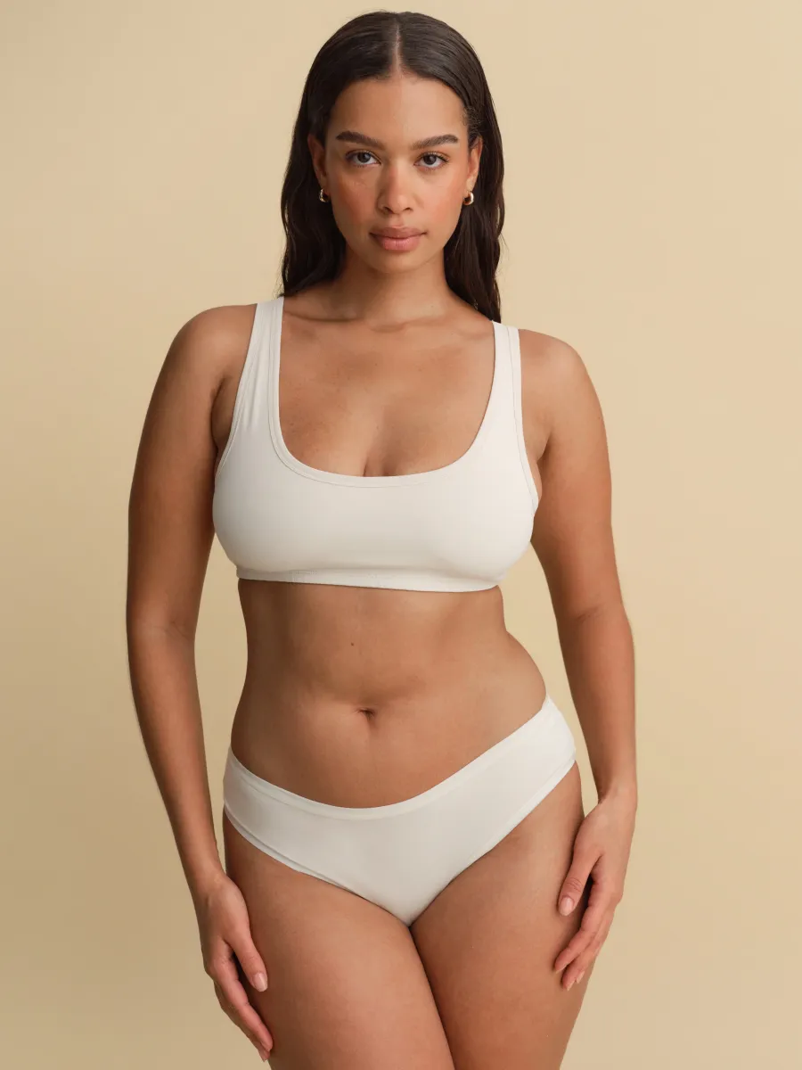 Organic Comfort Mid Rise Bikini 9