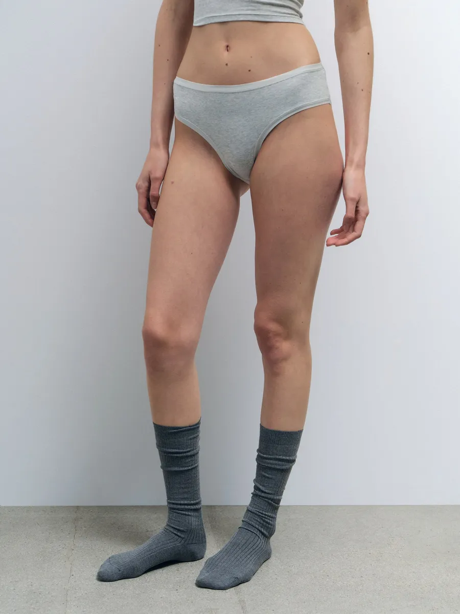 Organic Comfort Mid Rise Bikini 3