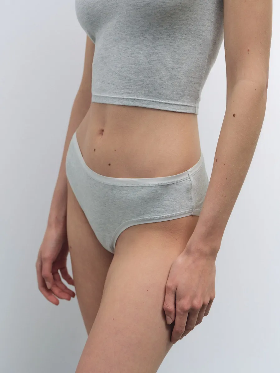 Organic Comfort Mid Rise Bikini 4