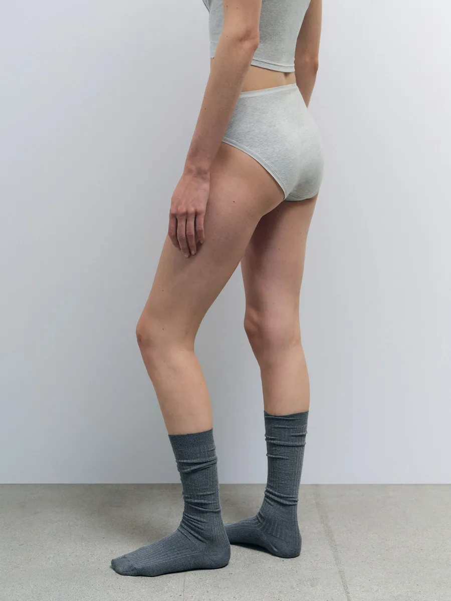 Organic Comfort Mid Rise Bikini 5