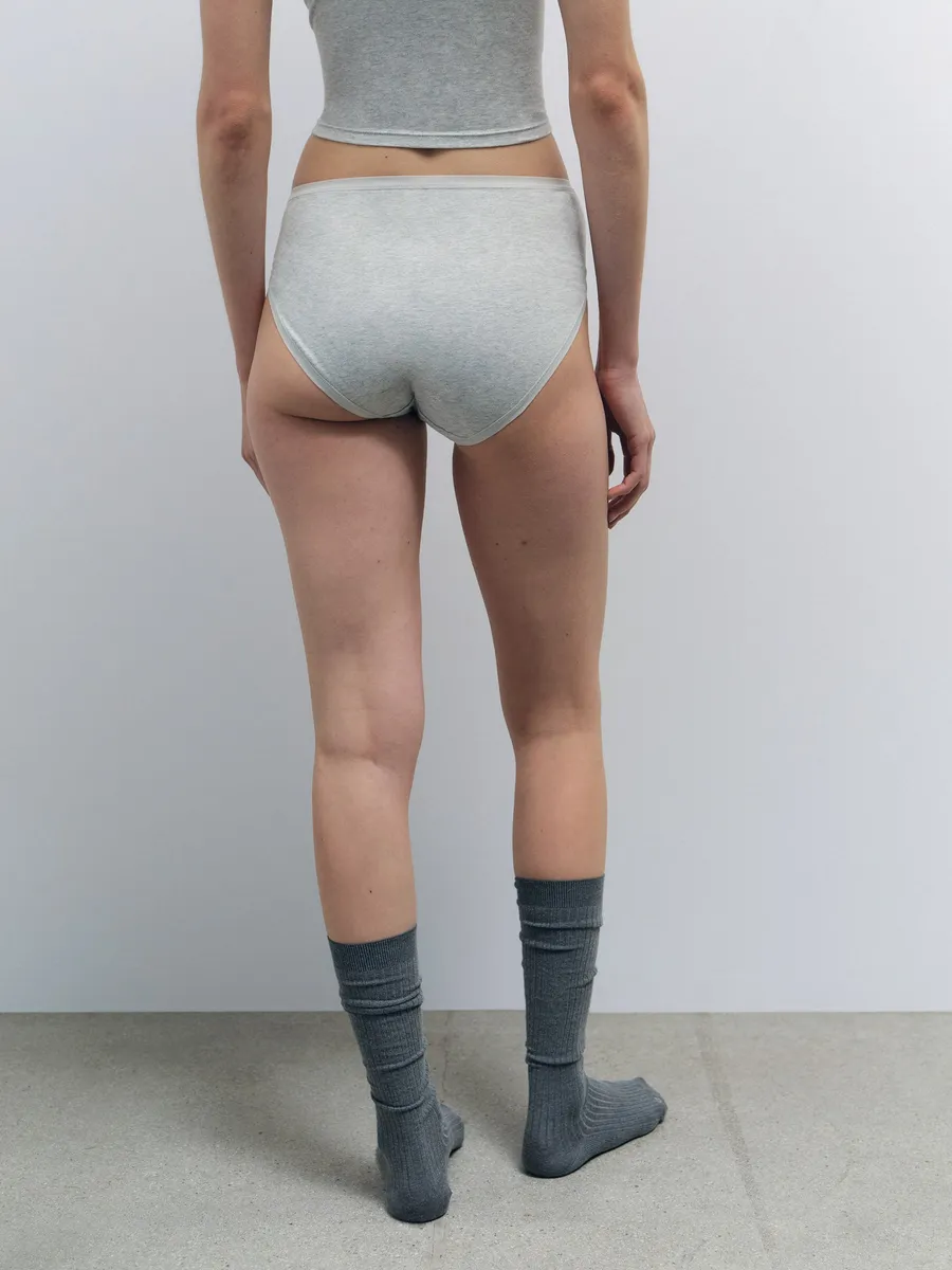 Organic Comfort Mid Rise Bikini 6