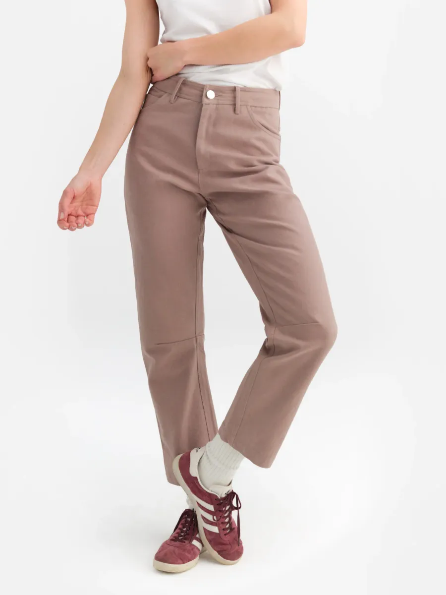 Organic Cotton Canvas Five Pocket Pant 2