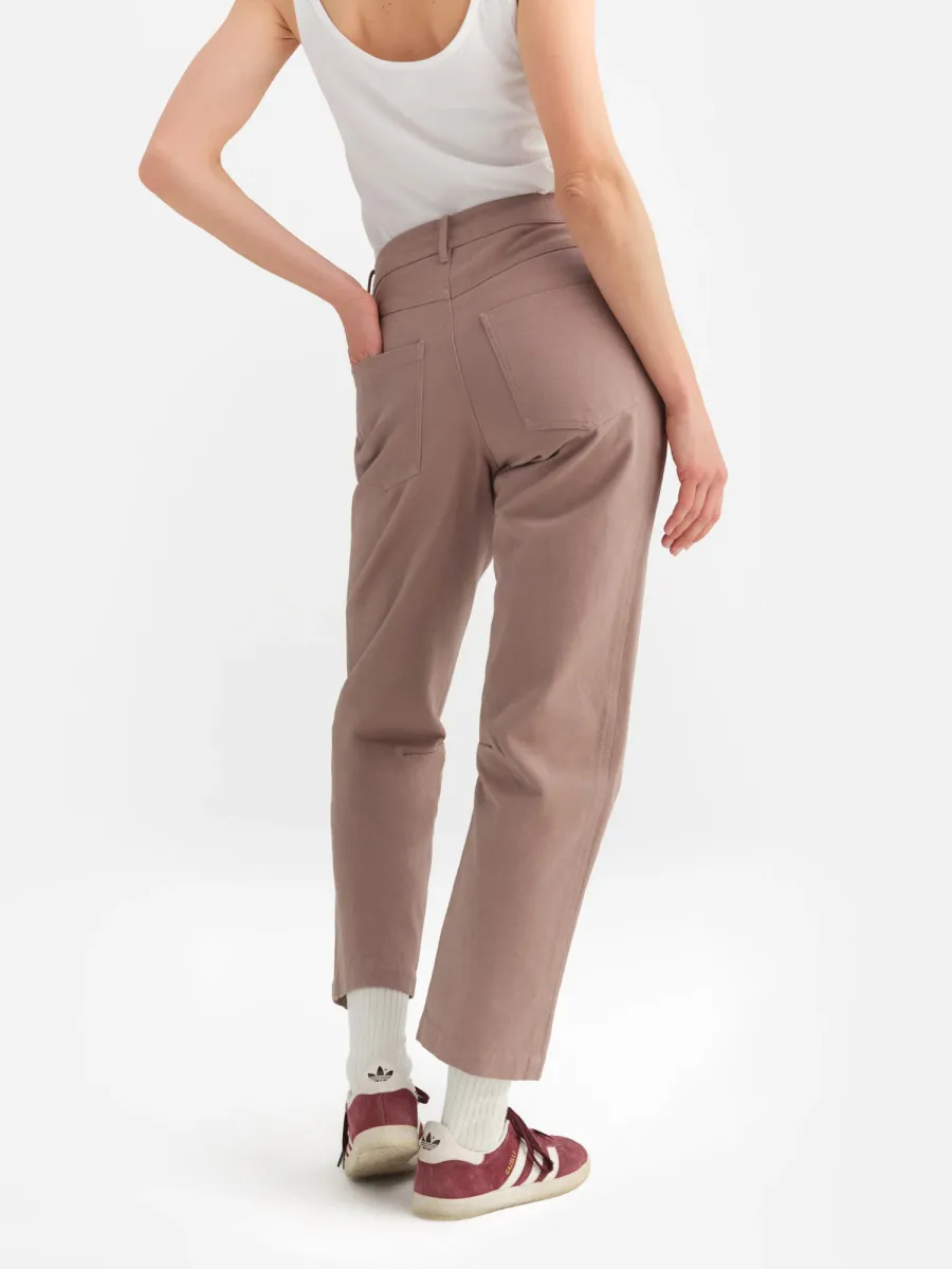 Organic Cotton Canvas Five Pocket Pant 3