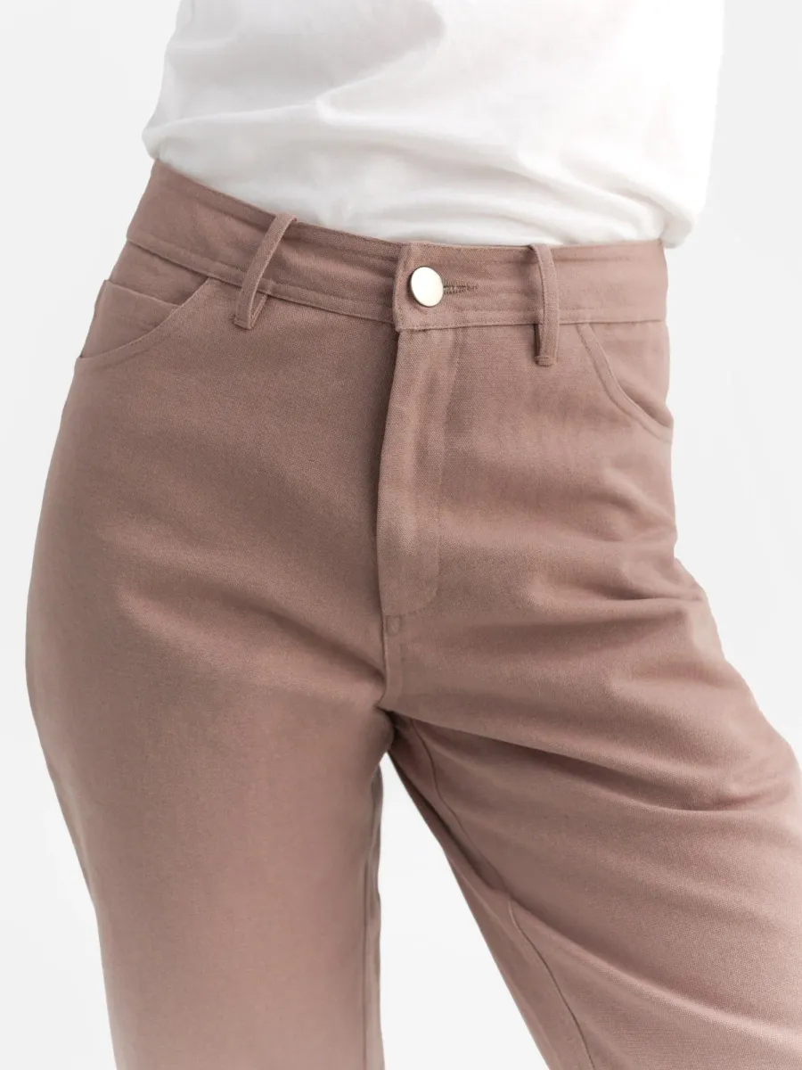 Organic Cotton Canvas Five Pocket Pant 5