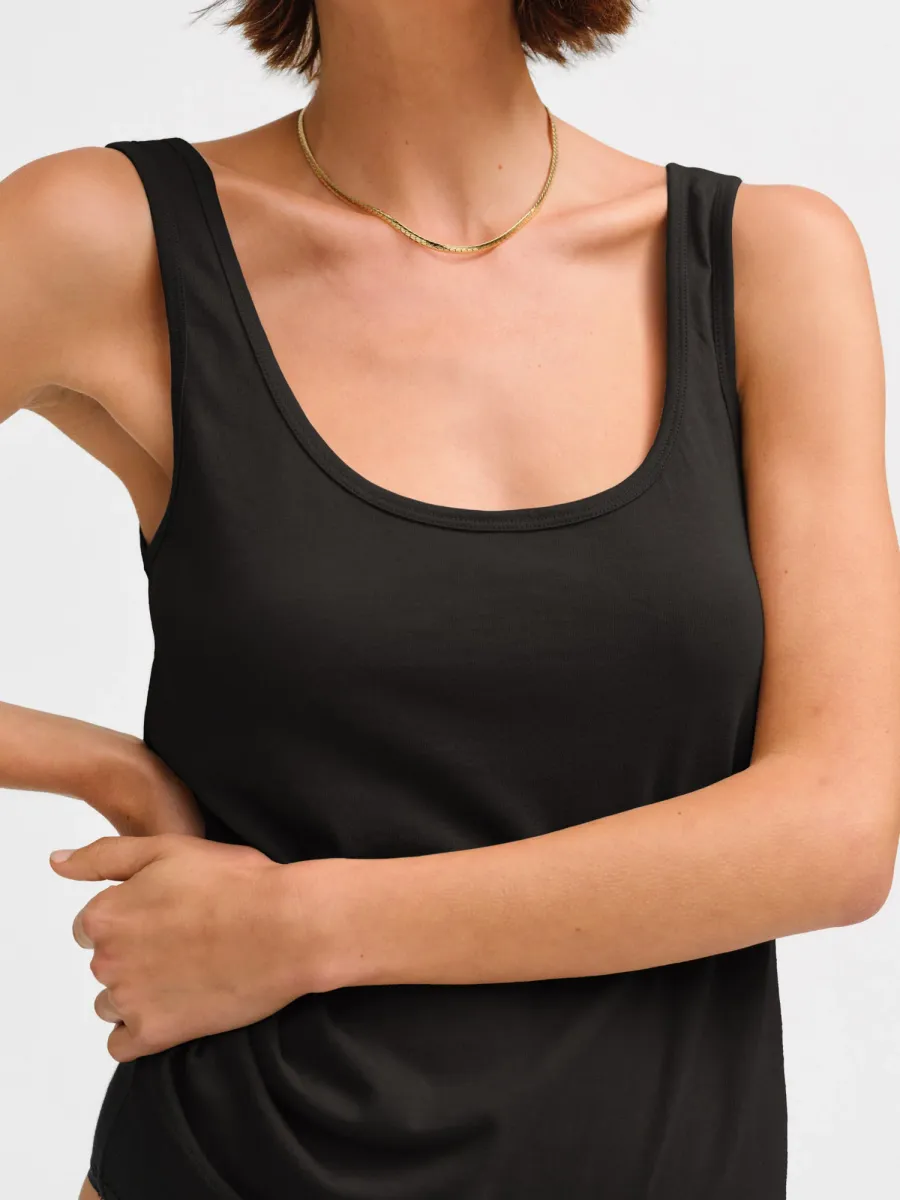 Organic Cotton Layering Tank 2