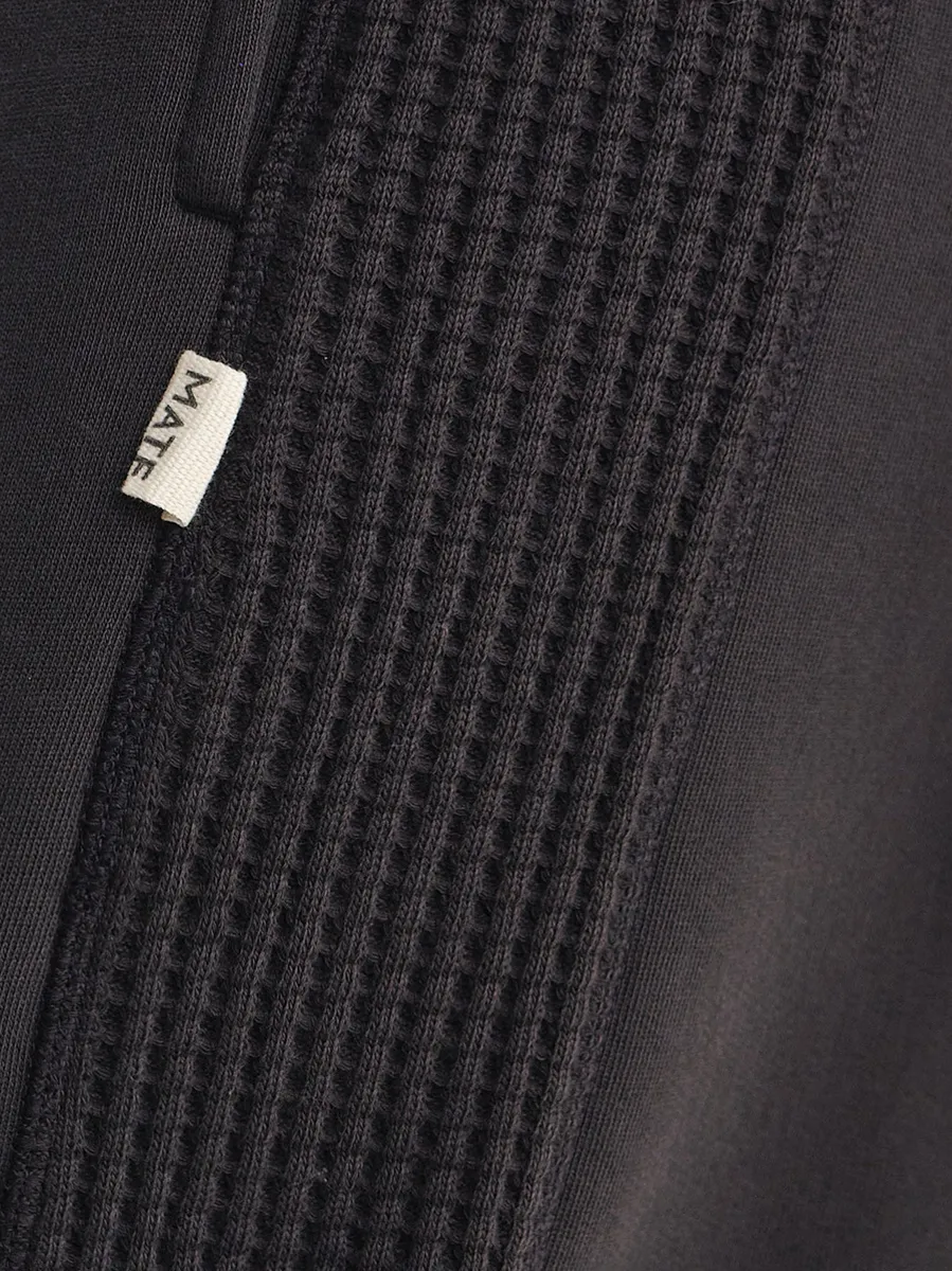 Organic Fleece and Waffle Relaxed Pocket Sweatpant 6