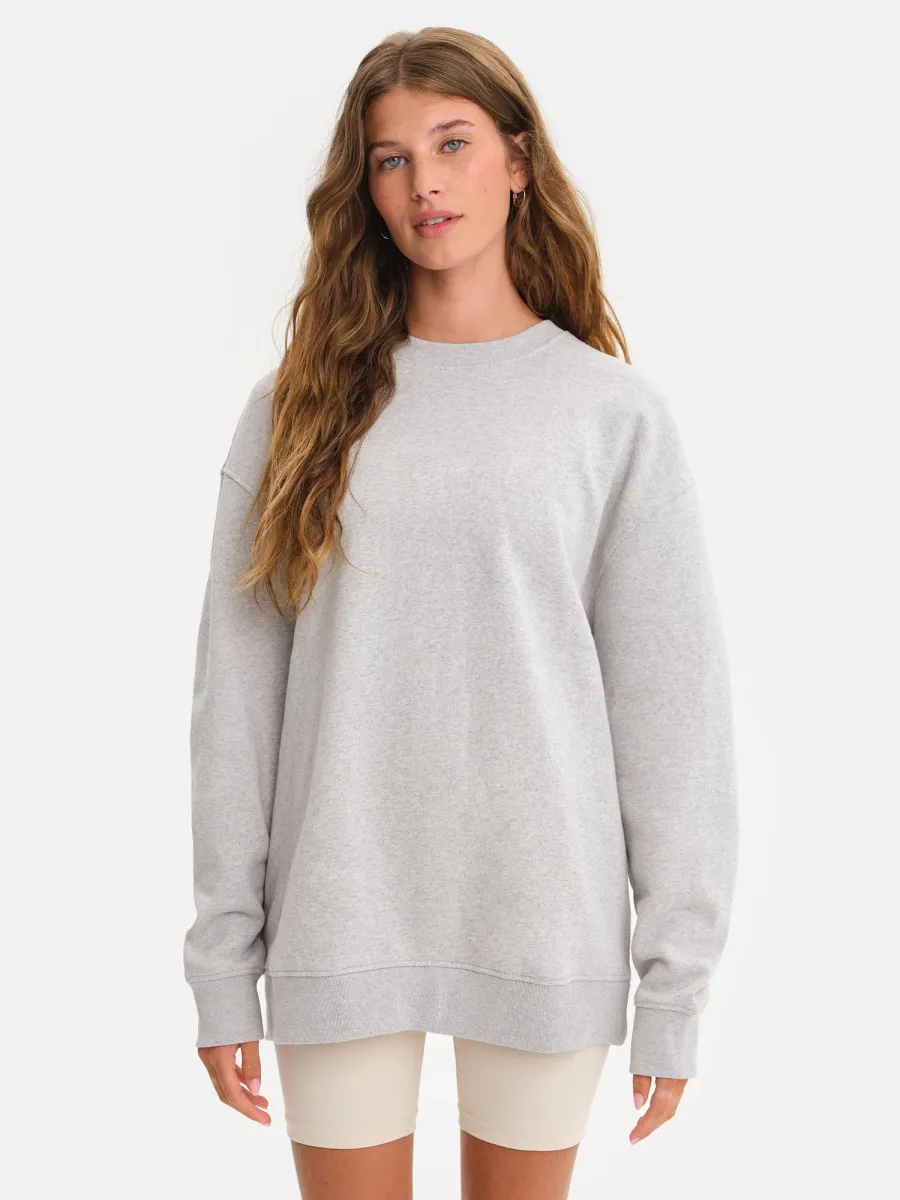 Organic Fleece Oversized Sweatshirt 2