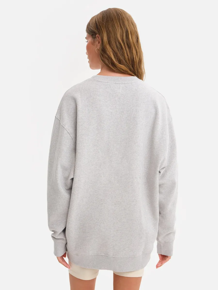Organic Fleece Oversized Sweatshirt 5