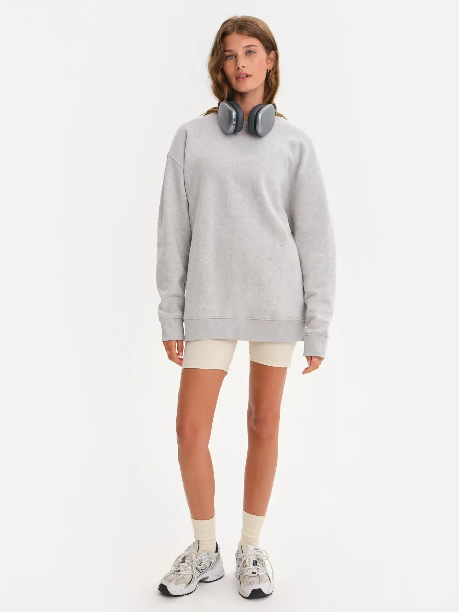 Organic Fleece Oversized Sweatshirt 7