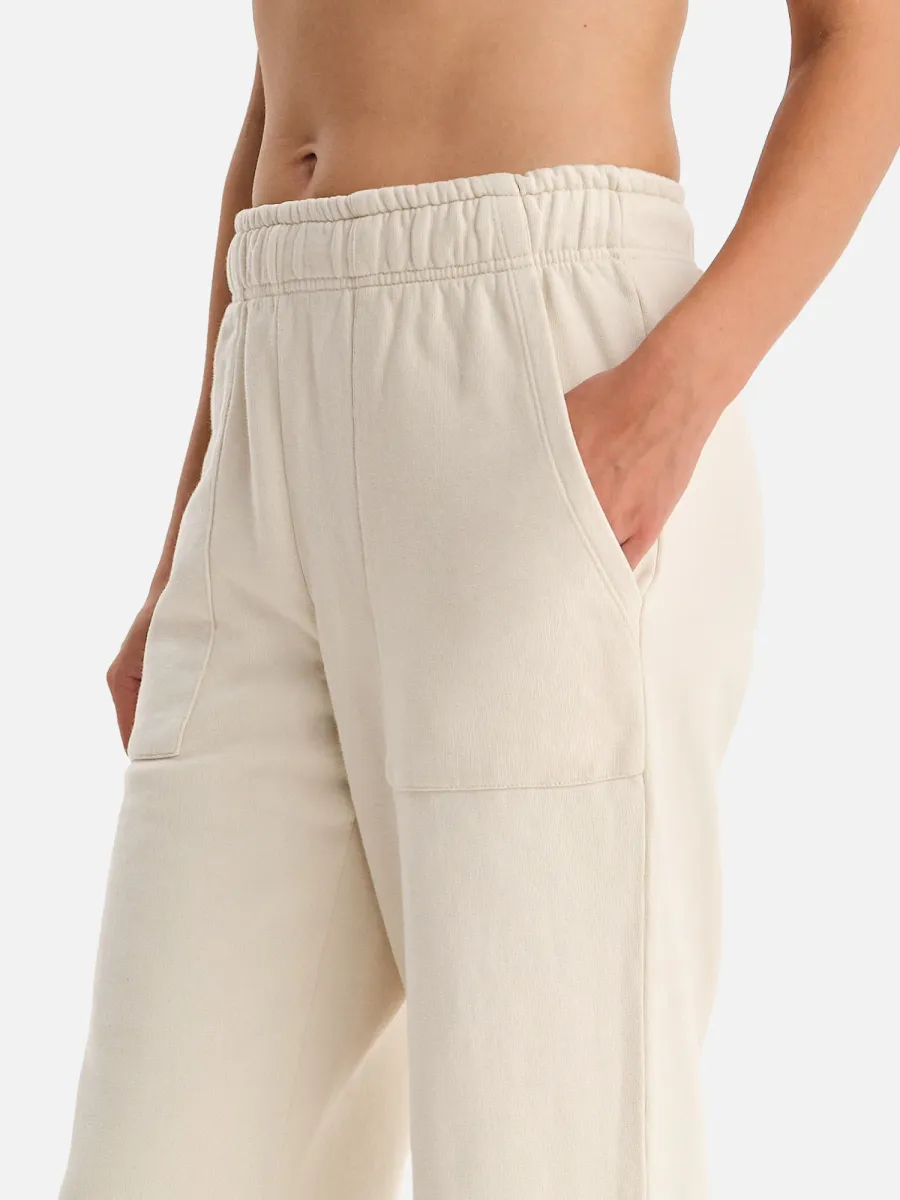 Organic Fleece Wide Leg Pant 4
