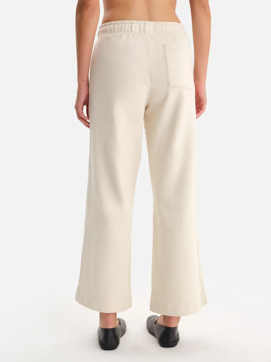 Organic Fleece Wide Leg Pant 6