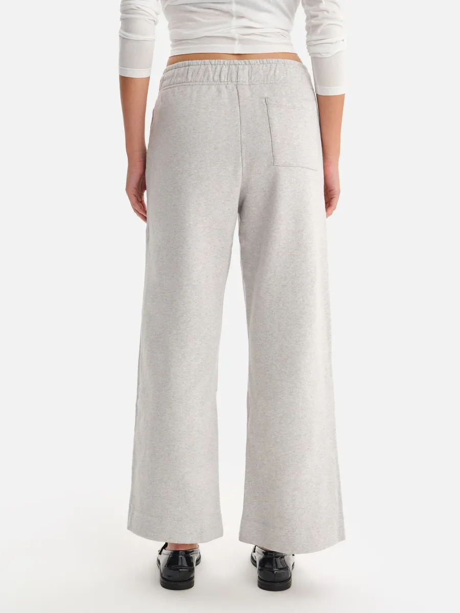 Organic Fleece Wide Leg Pant 6