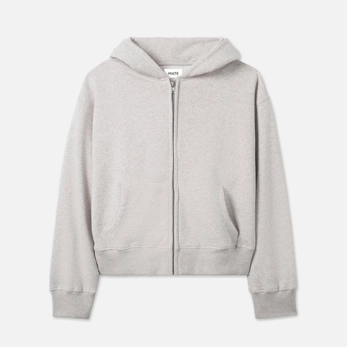Organic Fleece Zip Hoodie