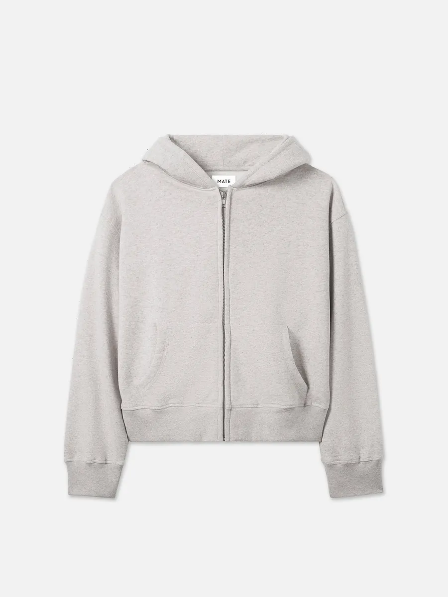 Organic Fleece Zip Hoodie 3