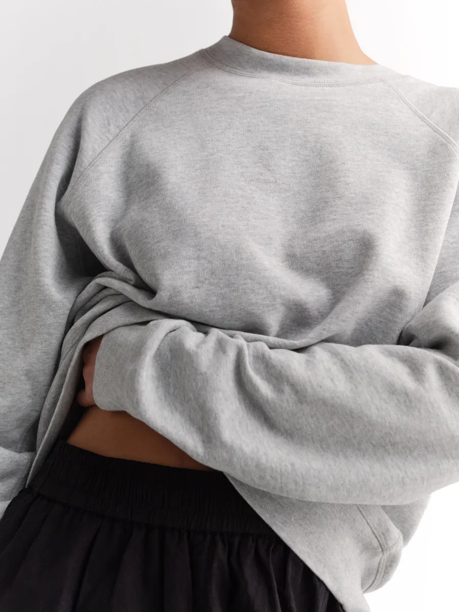 Organic Lightweight Terry Raglan Sweatshirt 3