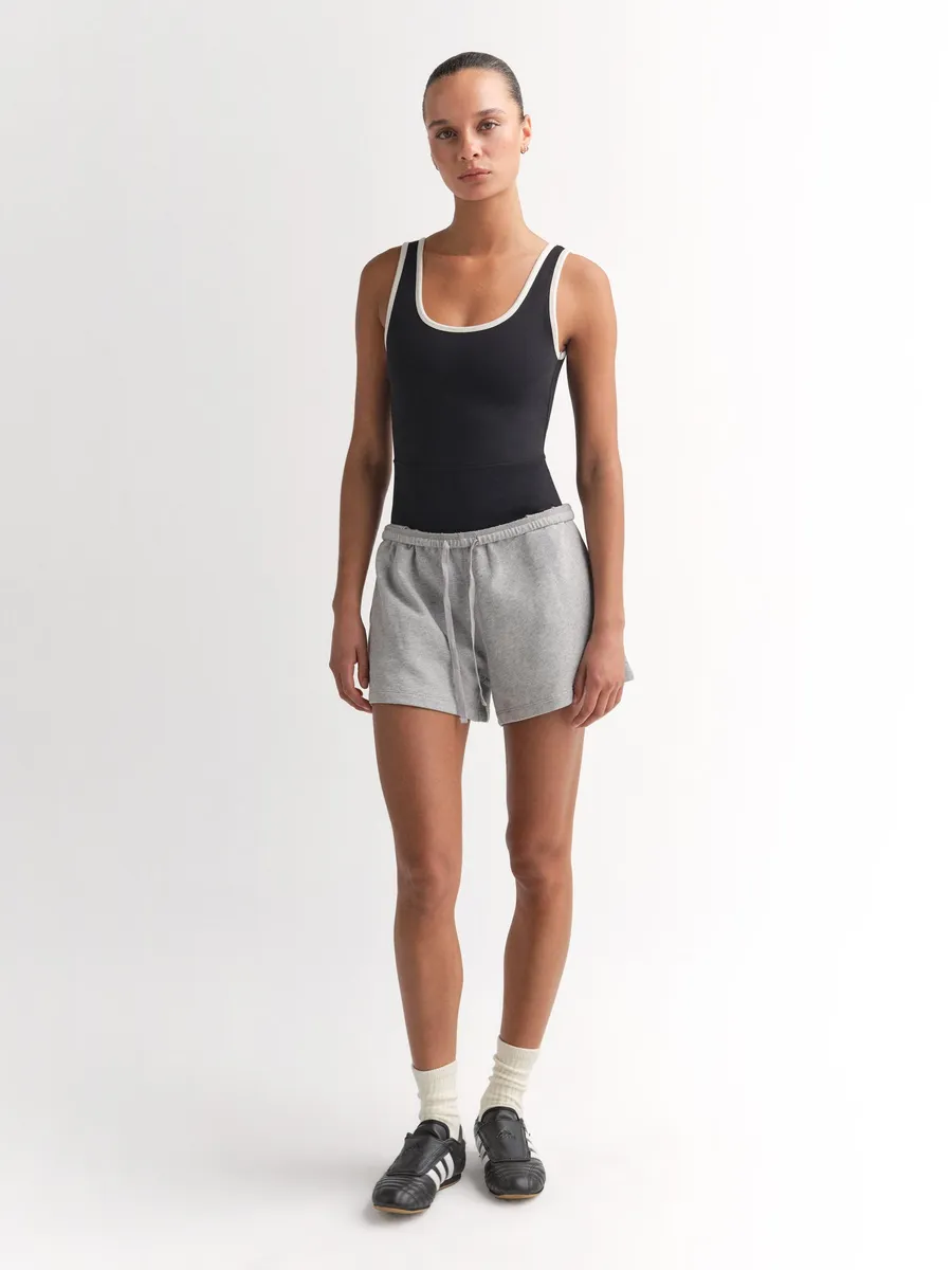 Organic Lightweight Terry Track Shorts 2