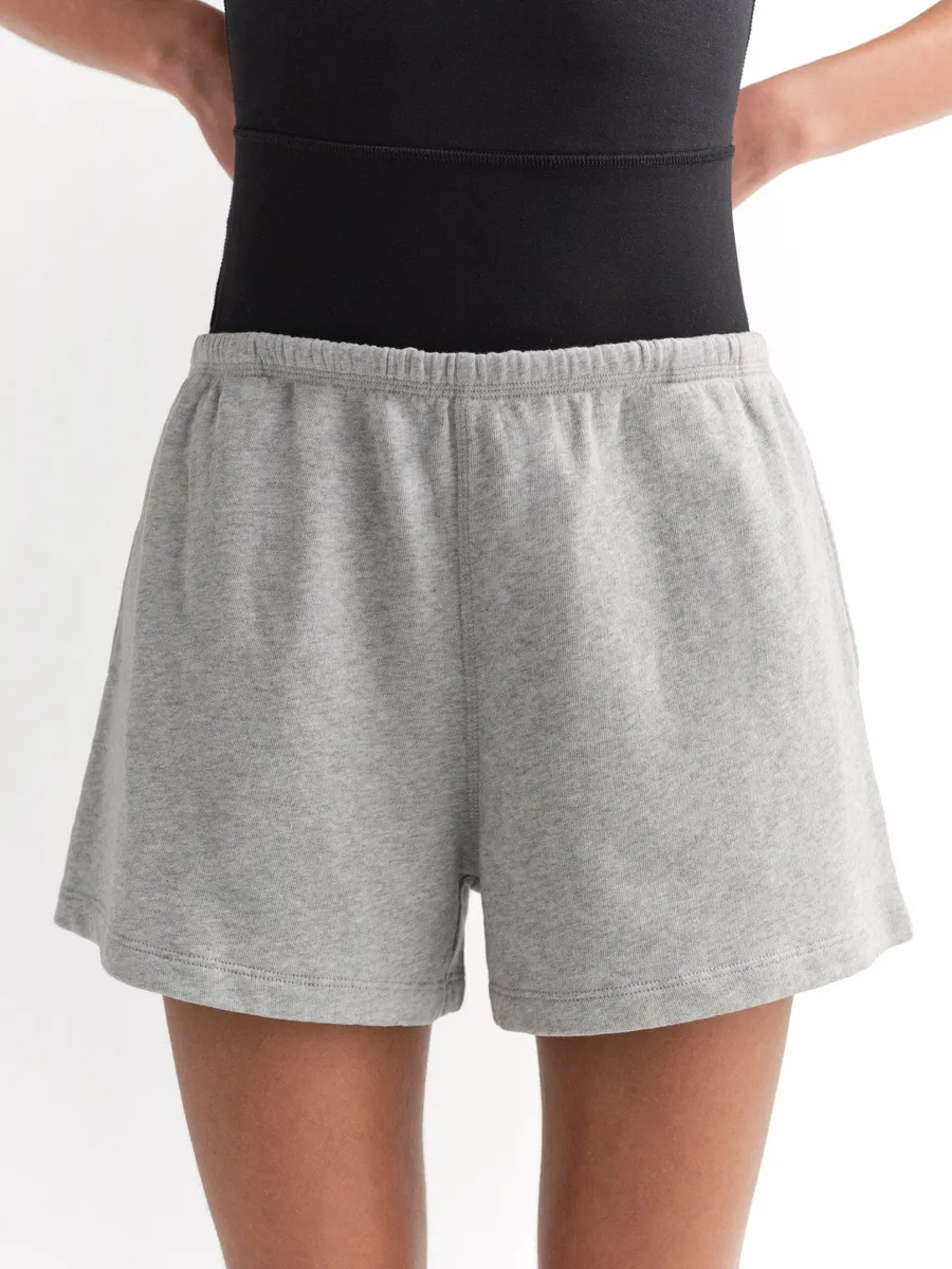 Organic Lightweight Terry Track Shorts 4