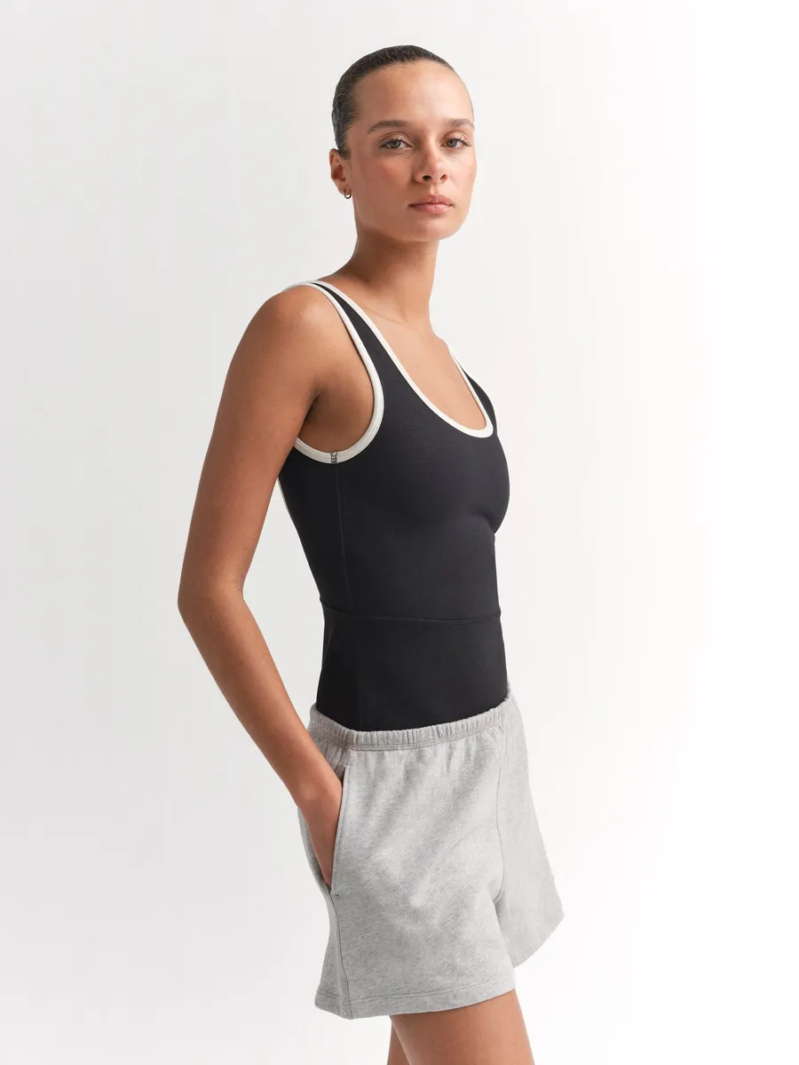 Organic Lightweight Terry Track Shorts 5