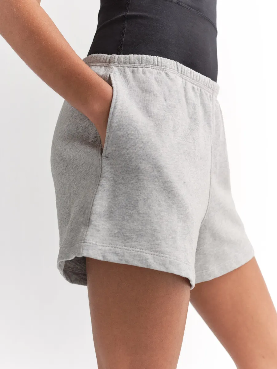 Organic Lightweight Terry Track Shorts 7