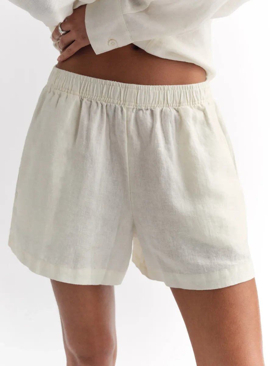 Organic Linen Short 7