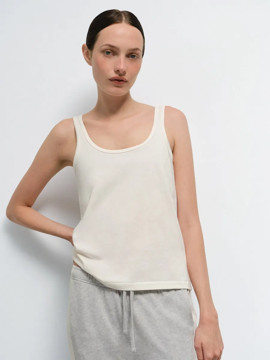 Organic Pima Layering Tank 5
