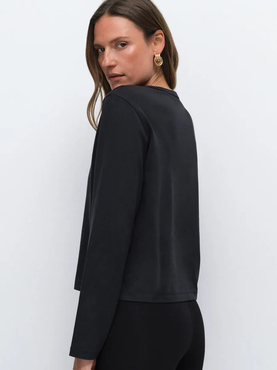 Organic Pima Long Sleeve Tee 3