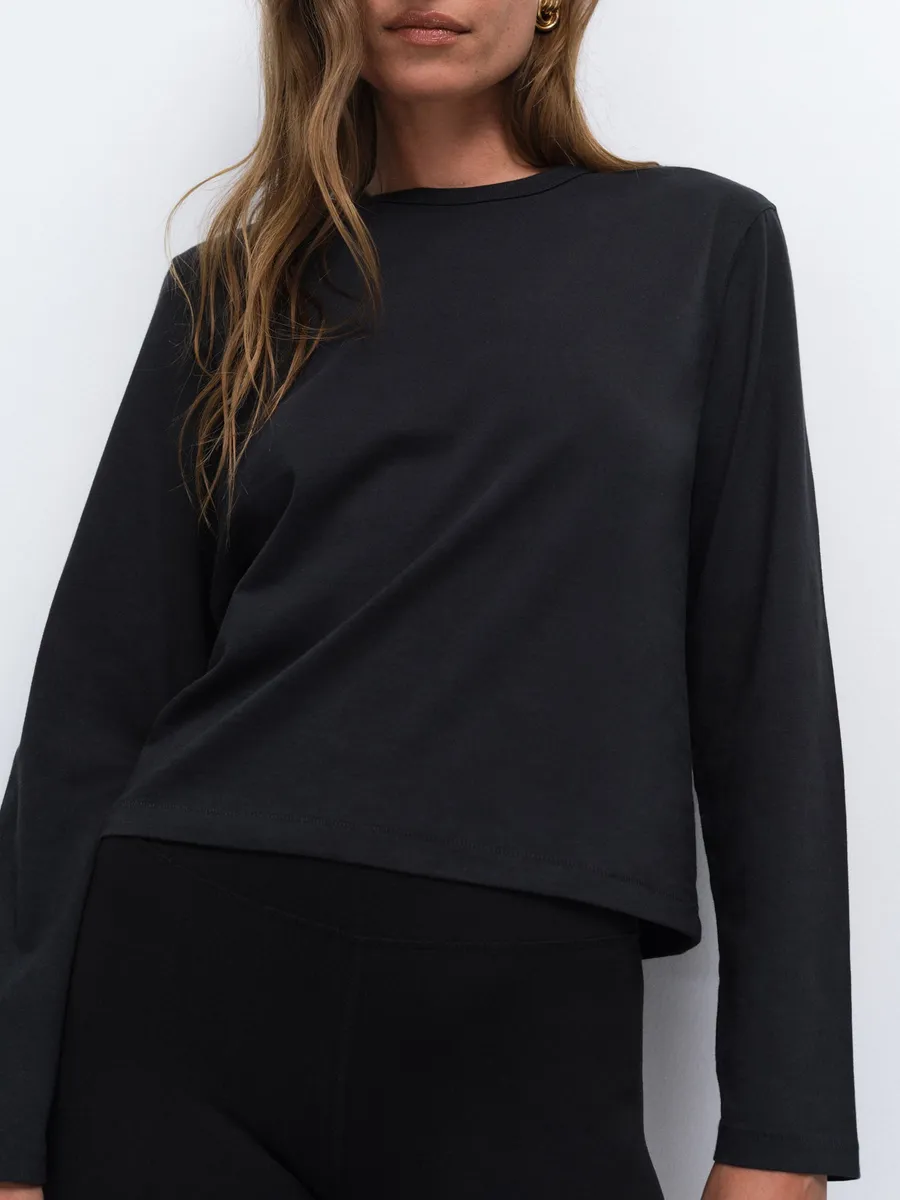 Organic Pima Long Sleeve Tee 6