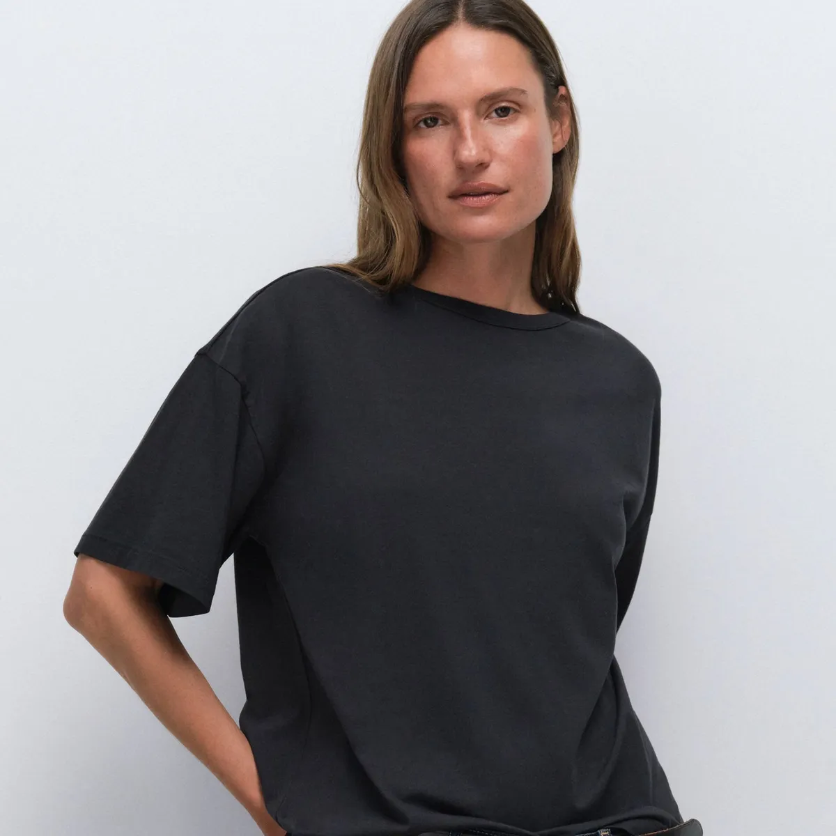 Organic Pima Oversized Tee