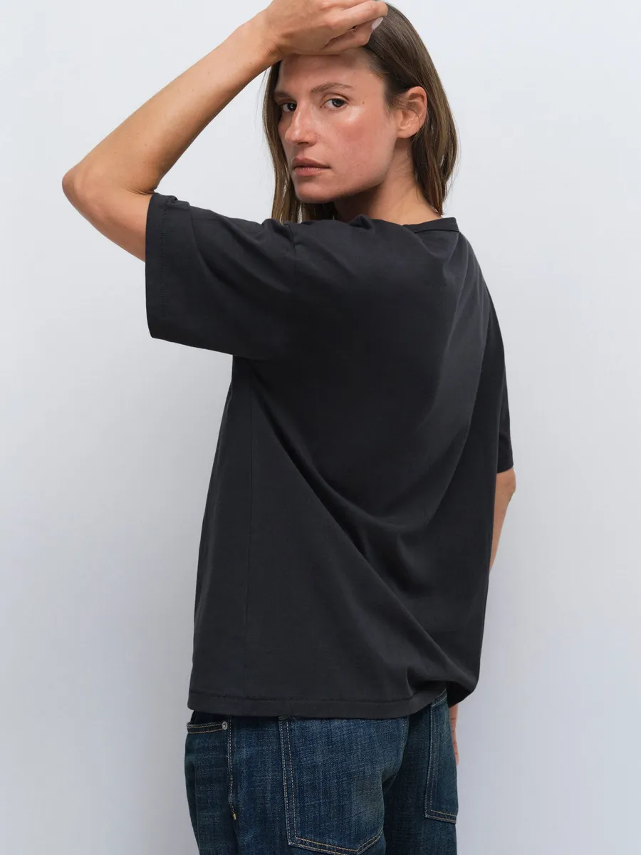 Organic Pima Oversized Tee 3