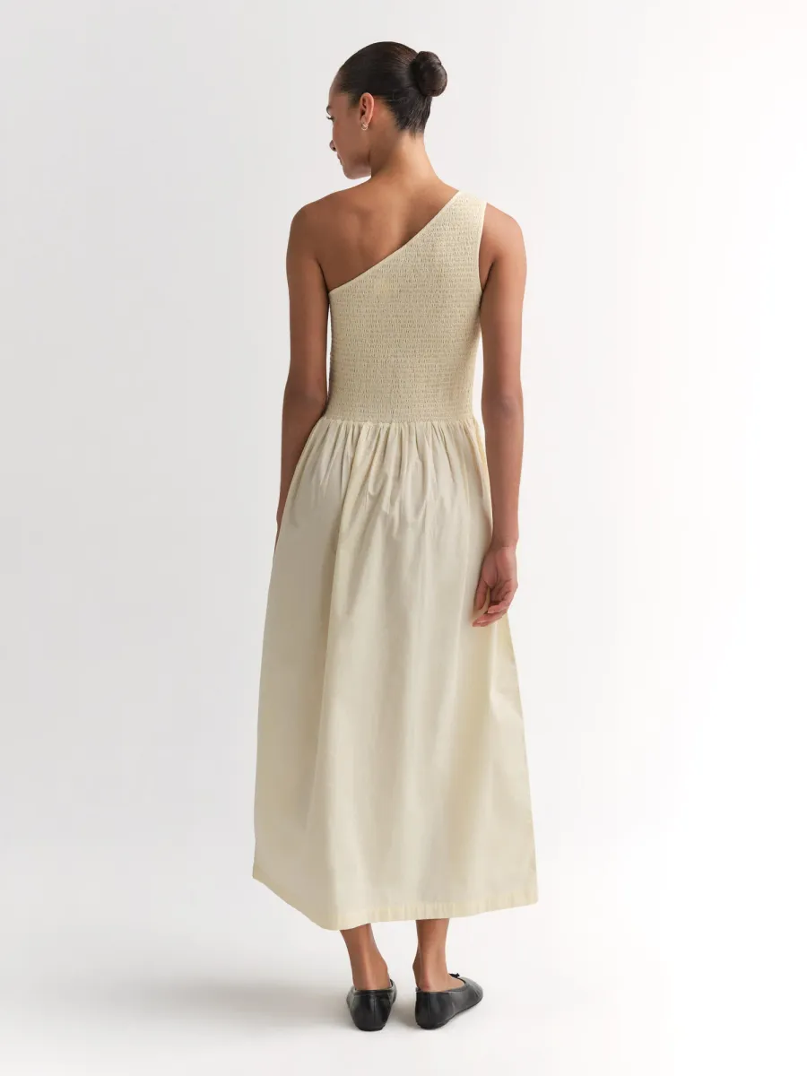 Organic Poplin Asymmetrical Dress 6