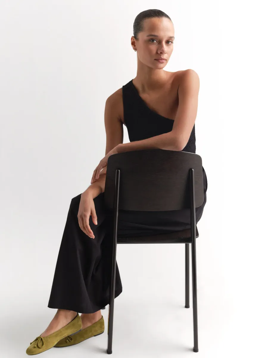 Organic Poplin Asymmetrical Dress 6