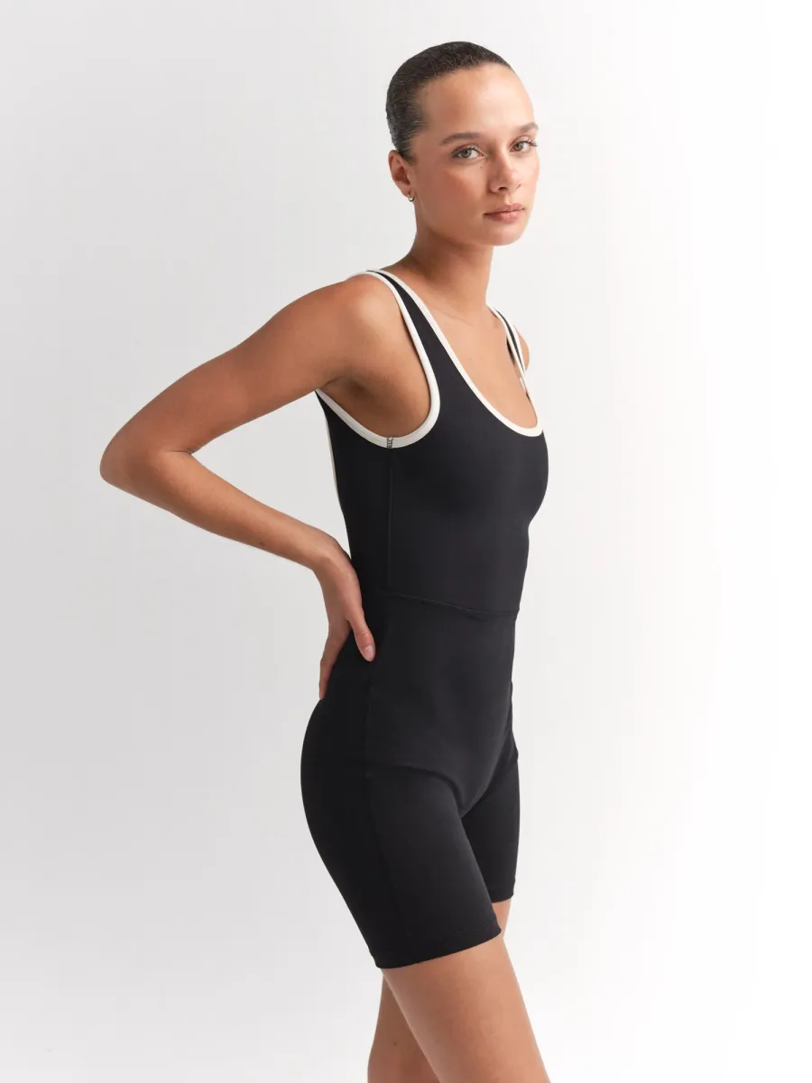 Organic Stretch Contrast Unitard 4