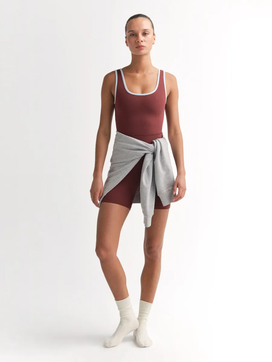 Organic Stretch Contrast Unitard 7